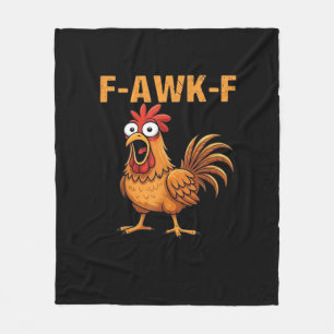 F-Awk-F Kip F-Caw-F Haan Grappige Humor Meme Fleece Deken