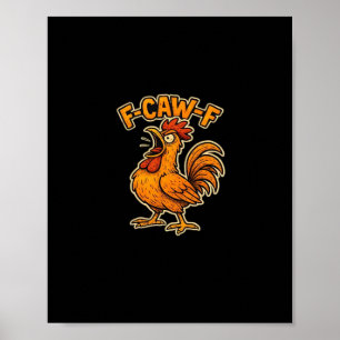 F Awk F Klassieke Quote Poster