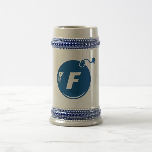 F Bomb Stein Bierpul (Center)
