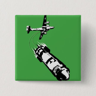 F-Bomb Vierkante Button 5,1 Cm