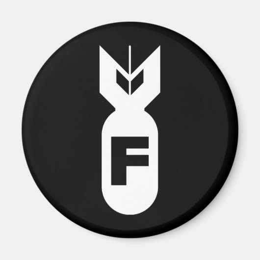 F bommagneet magneet (Voorkant)