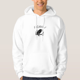 F-Caw-F Boze Kraai Raaf Grappige Gotische Humor Vo Hoodie