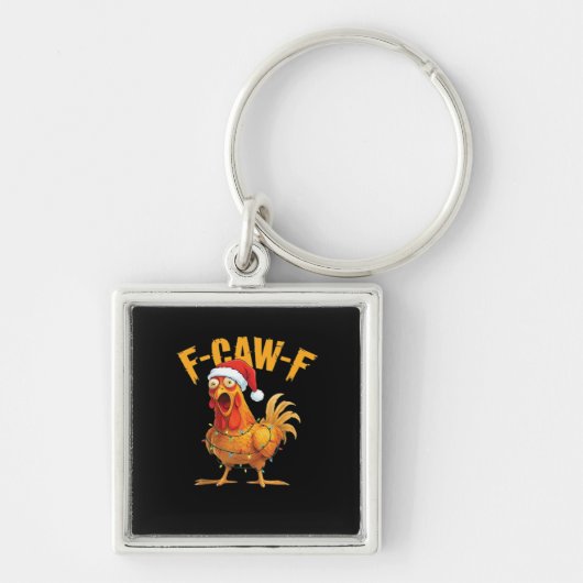 F-Caw-F Chicken Christmas Essential Sleutelhanger (Voorkant)