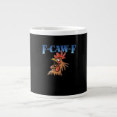 F-Caw-F Chicken Classic Cool Unique Extra Grote Beker (Voorkant)