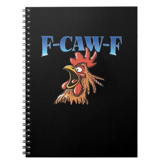 F-Caw-F Chicken Classic Cool Unique Notitieboek (Voorkant)