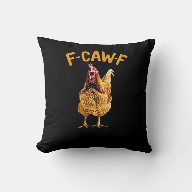F-Caw-F-Chicken Classic Creative Style Kussen (Voorkant)