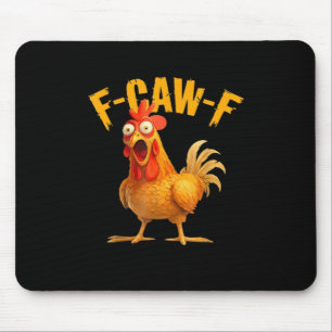F-Caw-F Chicken Classic Retro Stijl Muismat
