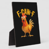 F-Caw-F Chicken Classic Retro Style Fotoplaat (Zijkant)