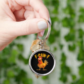 F-Caw-F Chicken Classic Retro Style Sleutelhanger (Hand)