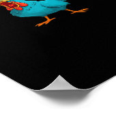 F-Caw-F-Chicken Essential Classic Style Poster (Hoek)