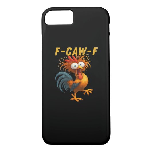 F-Caw-F Chicken Essential Funny Design Case-Mate iPhone Case (Achterkant)