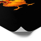 F-Caw-F-Chicken Essential Funny Quote Poster (Hoek)