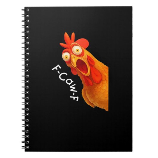 F-Caw-F Chicken Essential Minimal Clean Notitieboek (Voorkant)