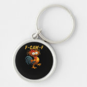 F-Caw-F-Chicken Essential Retro Classic Sleutelhanger (Voorkant)