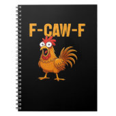 F-Caw-F-Chicken Essential Simple Design Notitieboek (Voorkant)