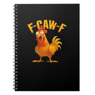 F-Caw-F-Chicken Essential Vintage Cool Notitieboek