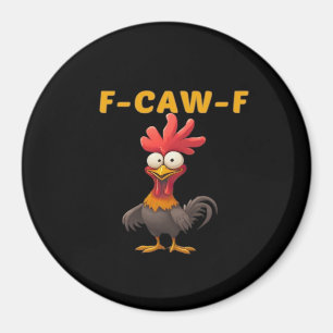 F-Caw-F-Chicken Essentiële Klassieke Esthetische U Magneet