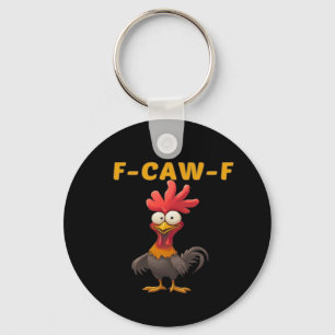 F-Caw-F-Chicken Essentiële Klassieke Esthetische U Sleutelhanger