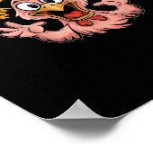 F Caw F Chicken Funny FCawF Rooster F-Caw-F Chicke Poster (Hoek)