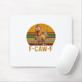F-Caw-F Chicken Humor Essential Minimal Clean Muismat (Met muis)