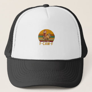 F-Caw-F Chicken Humor Essential Minimal Clean Trucker Pet
