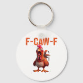 F-Caw-F Classic Basic Design Sleutelhanger (Voorkant)