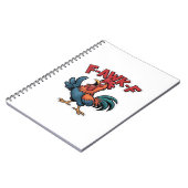 F-Caw-F Classic Cool Unique Notitieboek (Linkerzijde)
