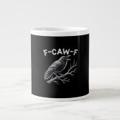 F-Caw-F Classic Retro Style Extra Grote Beker (Voorkant)