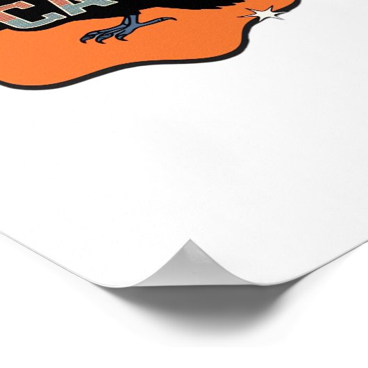 F Caw F Classic Trendy Casual Style Poster (Hoek)