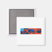 F-Caw-F Classic Trendy Style Magneet (Voorkant / Achterkant)