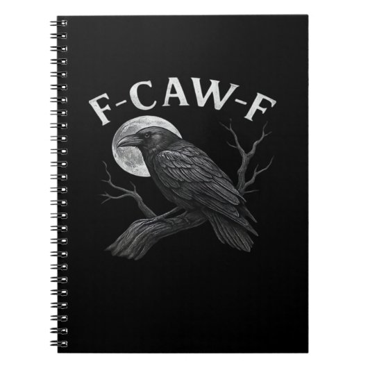 F-Caw-F Cool Unique Notitieboek (Voorkant)