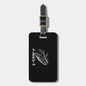 F-Caw-F Creative Style Bagagelabel (Voorkant verticaal)