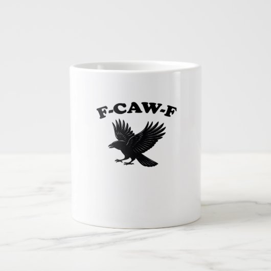 F-Caw-F Creative Style Extra Grote Beker (Voorkant)