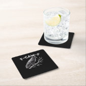 F-Caw-F Creative Style Vierkante Kartonnen Onderzetter (Insitu)