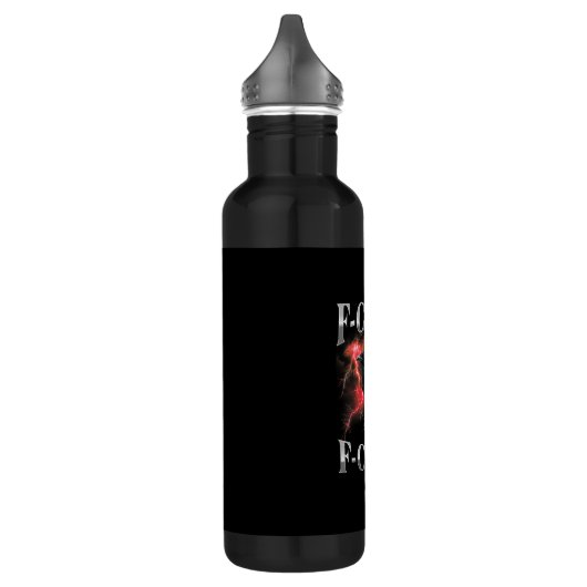 F-Caw-F Crow Bird Raven Gothic Meme Waterfles (Links)