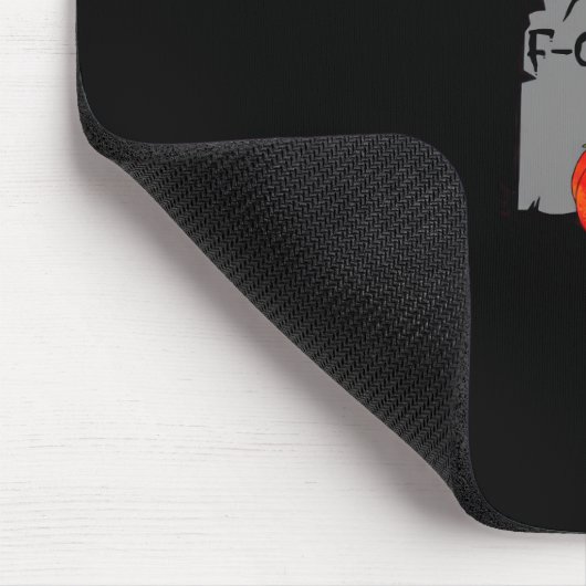 F-Caw-F Crow Classic Retro Cool Muismat (Hoek)