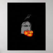 F-Caw-F Crow Classic Retro Cool Poster (Voorkant)