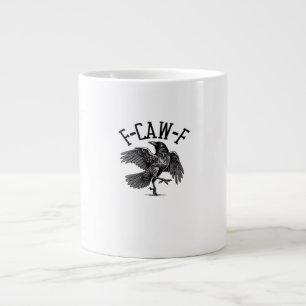 F Caw F Crow Creatieve Zaken Extra Grote Beker