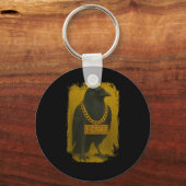 F-Caw-F Crow Funny Quote Raven Bird Adult Humor Sleutelhanger (Voorkant)