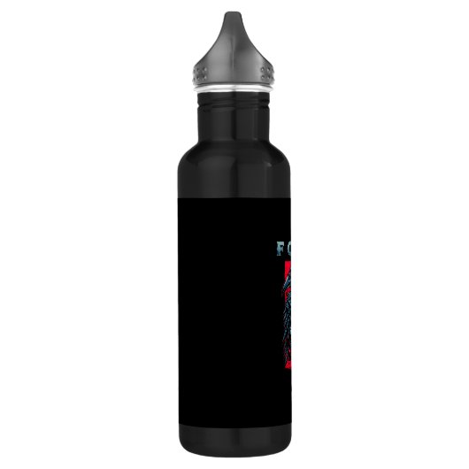 F-Caw-F Crow Humorous Graphic Waterfles (Links)