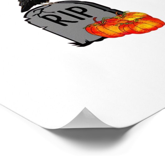 F Caw F Crow Retro Cool Poster (Hoek)