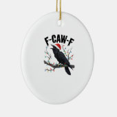 F Caw F Essential Creative Casual Style Keramisch Ornament (Rechts)