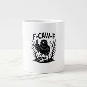 F Caw F Essentiële Coole Unieke Stijl Extra Grote Beker