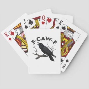 F Caw F Essentiële Creatieve Esthetiek Pokerkaarten