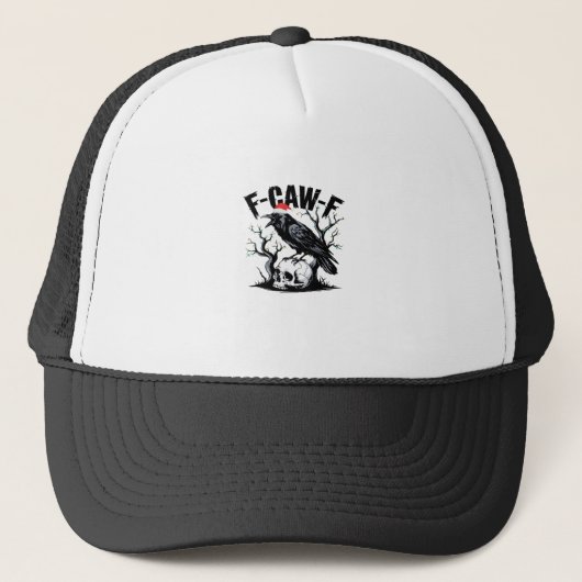 F-Caw-F Essentiële Grappige Quote Trucker Pet (Voorkant)