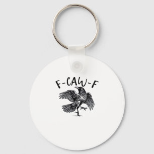 F Caw F Essentiële Klassieke Esthetiek Sleutelhanger
