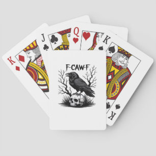 F Caw F Essentiële Vintage Coole Look Pokerkaarten