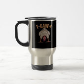 F Caw F Funny Chicken Classic Retro Cool Style Reisbeker (Links)