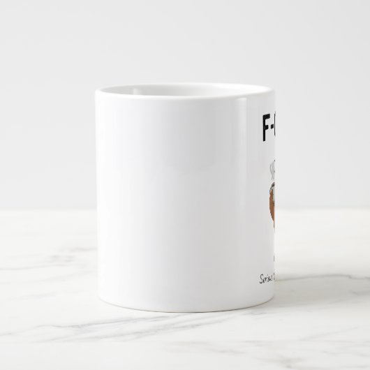 F-Caw-F Funny Chicken Coffee Mug | Hilarious Roost (Devant)