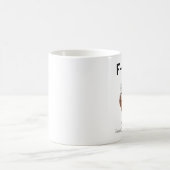 F-Caw-F Funny Chicken Coffee Mug | Hilarious Roost (Centre)